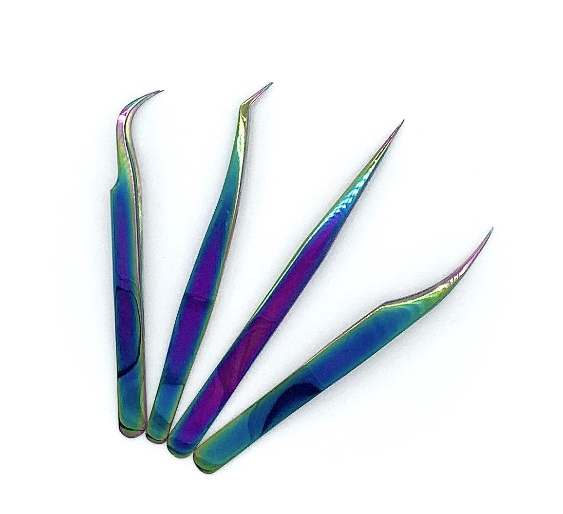 Metallic Rainbow Tweezers